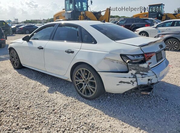 WAUB4AF48MA087222 2021 AUDI S4 White Rear left