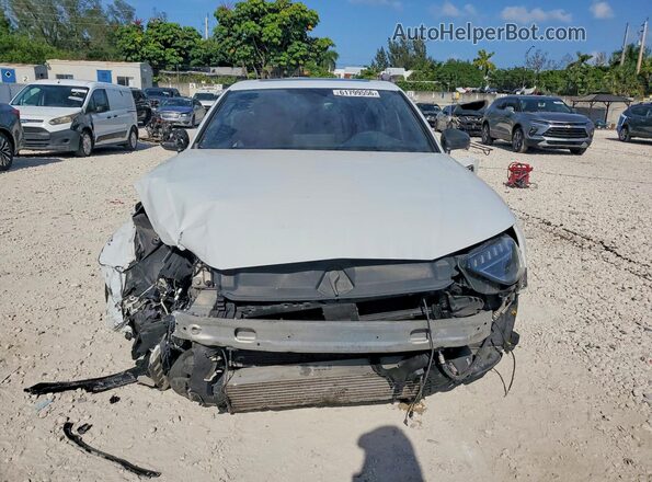 WAUB4AF48MA087222 2021 AUDI S4 White Front view
