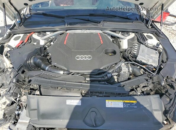 WAUB4AF48MA087222 2021 AUDI S4 White Rear interior view