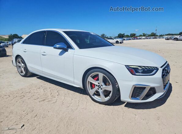 WAUB4AF49LA040487 2020 AUDI S4 White Передня права чверть