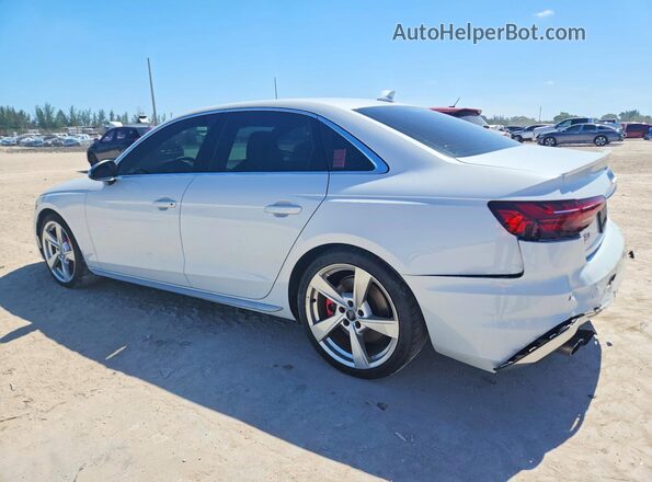 WAUB4AF49LA040487 2020 AUDI S4 White Задня ліва чверть