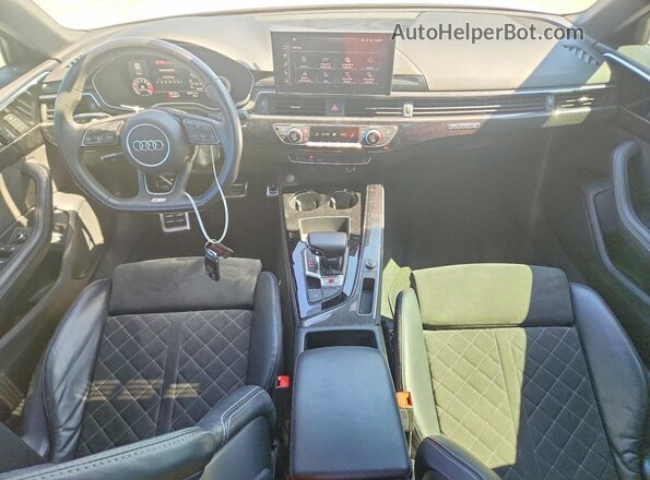 WAUB4AF49LA040487 2020 AUDI S4 White Вид панелі приладів