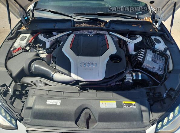 WAUB4AF49LA040487 2020 AUDI S4 White Вид задньої частини салону