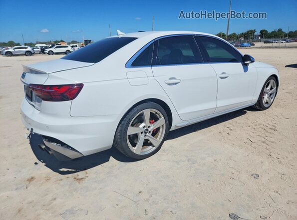 WAUB4AF49LA040487 2020 AUDI S4 White Задня права чверть