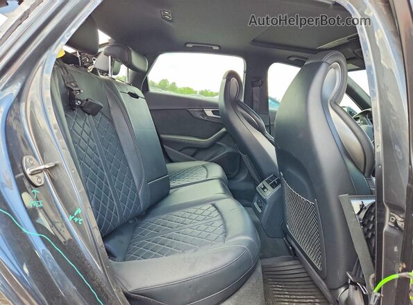 WAUB4AF49MA086435 2021 AUDI S4 Gray Rear seats view