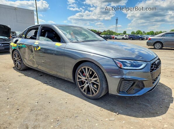 WAUB4AF49MA086435 2021 AUDI S4 Gray Front right