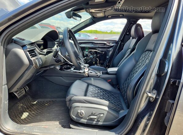 WAUB4AF49MA086435 2021 AUDI S4 Gray Front interior view