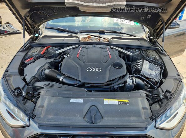 WAUB4AF49MA086435 2021 AUDI S4 Gray Rear interior view
