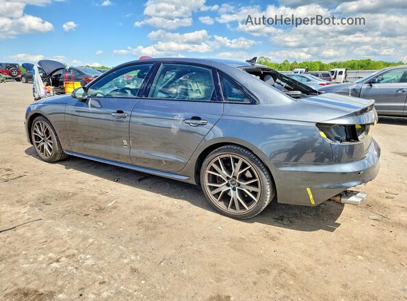 WAUB4AF49MA086435 2021 AUDI S4 Gray Rear left