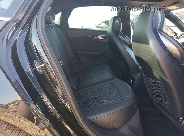 WAUB4AF4XJA062074 2018 AUDI S4 Black Rear interior view