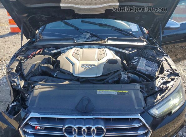 WAUB4AF4XJA062074 2018 AUDI S4 Black Engine compartment view