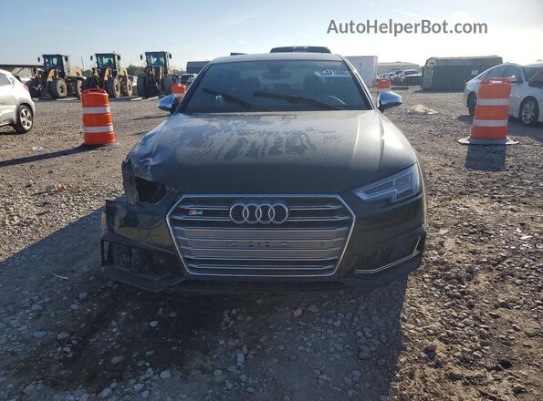 WAUB4AF4XJA062074 2018 AUDI S4 Black Rear view