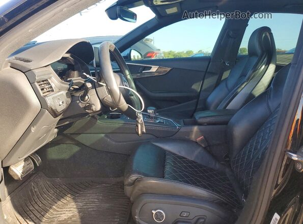WAUB4AF4XJA062074 2018 AUDI S4 Black Dashboard view