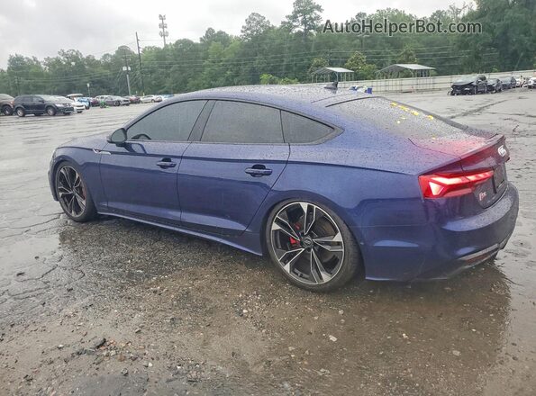 WAUB4CF51MA013922 2021 AUDI S5 Blue Rear left