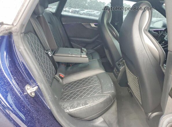 WAUB4CF51MA013922 2021 AUDI S5 Blue Rear seats view
