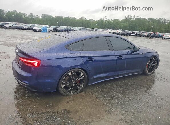 WAUB4CF51MA013922 2021 AUDI S5 Blue Rear right