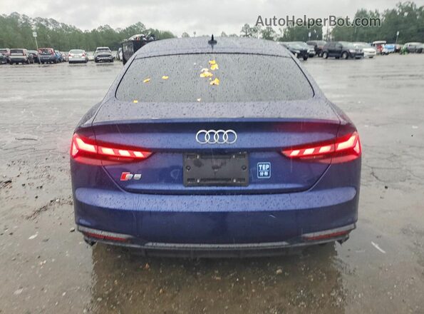 WAUB4CF51MA013922 2021 AUDI S5 Blue Rear view