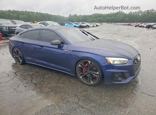 WAUB4CF51MA013922 2021 AUDI S5 Blue Front right