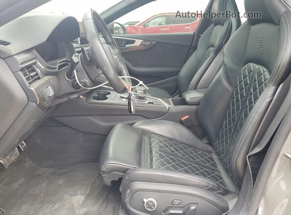 WAUB4CF54KA079734 2019 AUDI S5 Угольный Вид салона спереди