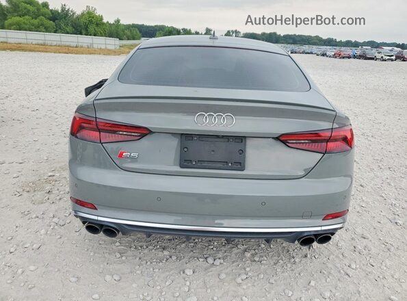 WAUB4CF54KA079734 2019 AUDI S5 Угольный Вид сзади