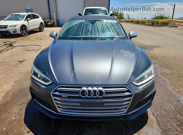 WAUB4CF55JA075528 2018 AUDI S5 Gray Դիմացի տեսք