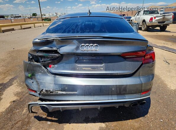 WAUB4CF55JA075528 2018 AUDI S5 Gray Հետևի տեսք