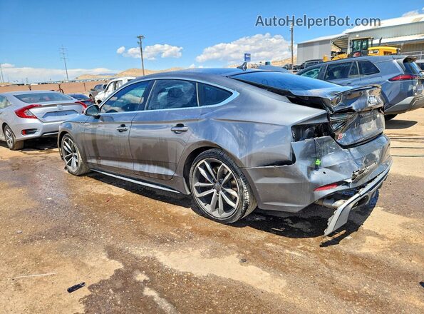 WAUB4CF55JA075528 2018 AUDI S5 Gray Հետևի ձախ