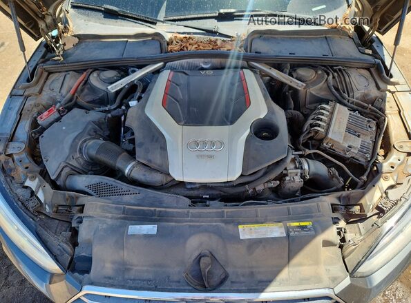 WAUB4CF55JA075528 2018 AUDI S5 Gray Սալոնի հետևի տեսք