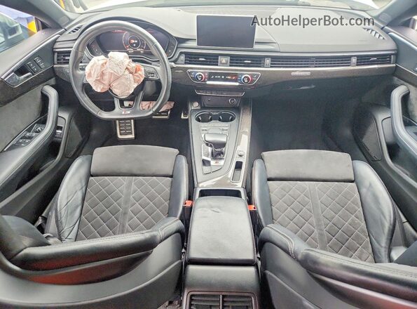 WAUB4CF55KA090838 2019 AUDI S5 White Dashboard view