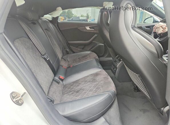 WAUB4CF55KA090838 2019 AUDI S5 White Rear seats view
