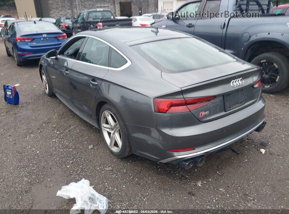WAUB4CF56JA088918 2018 AUDI S5 Gray Задня ліва чверть