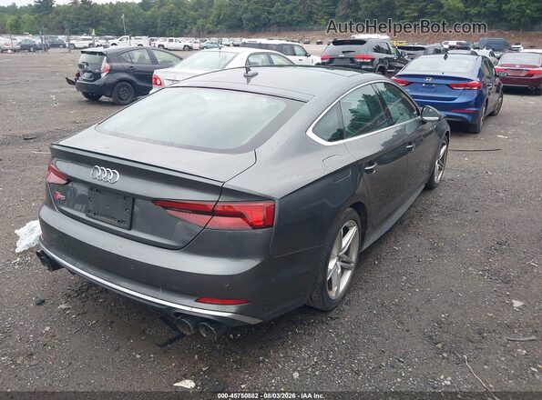 WAUB4CF56JA088918 2018 AUDI S5 Gray Задня права чверть