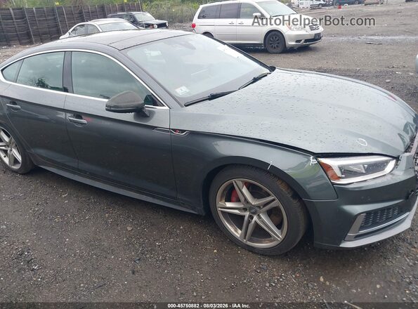 WAUB4CF56JA088918 2018 AUDI S5 Gray Вид задньої частини салону