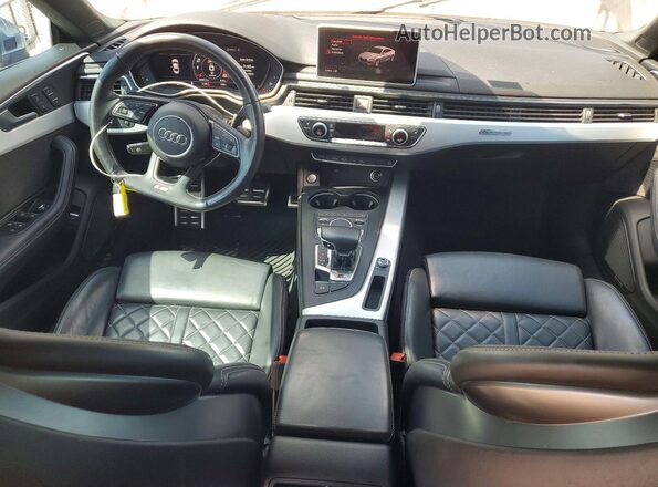 WAUB4CF57JA114989 2018 AUDI S5 Black Widok deski rozdzielczej