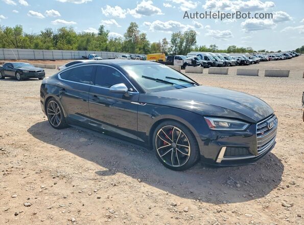 WAUB4CF57JA114989 2018 AUDI S5 Black Przód prawy