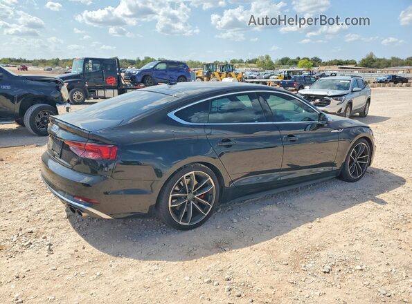 WAUB4CF57JA114989 2018 AUDI S5 Black Tył prawy
