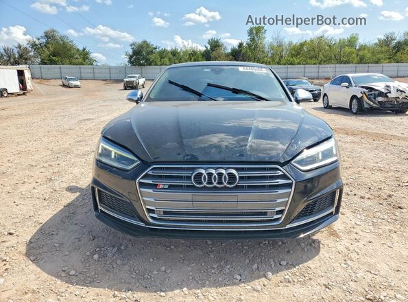 WAUB4CF57JA114989 2018 AUDI S5 Black Widok z przodu