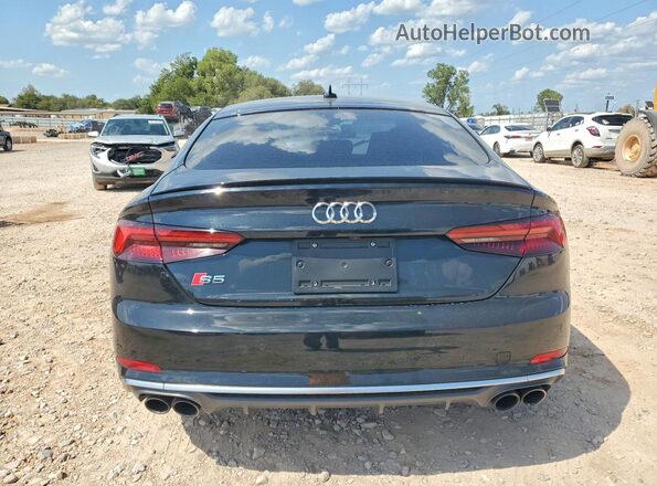 WAUB4CF57JA114989 2018 AUDI S5 Black Widok z tyłu