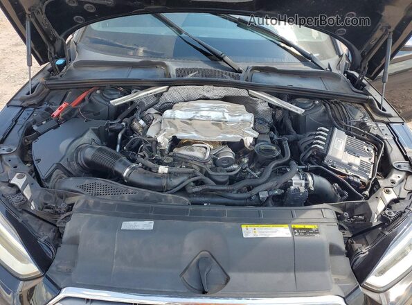 WAUB4CF57JA114989 2018 AUDI S5 Black Widok wnętrza z tyłu