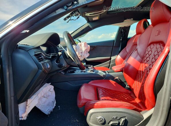 WAUB4CF57KA016496 2019 AUDI S5 Черный Вид салона спереди