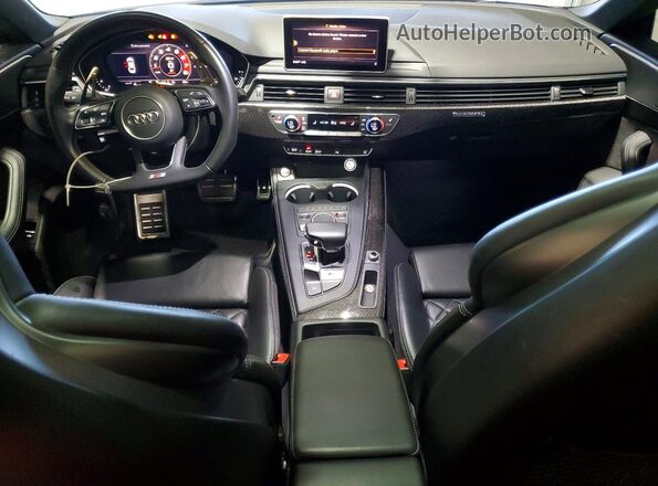 WAUB4CF57KA082546 2019 AUDI S5 White Dashboard view