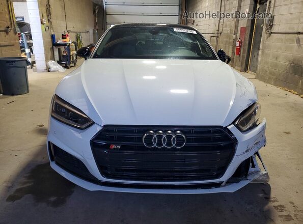 WAUB4CF57KA082546 2019 AUDI S5 White Front view