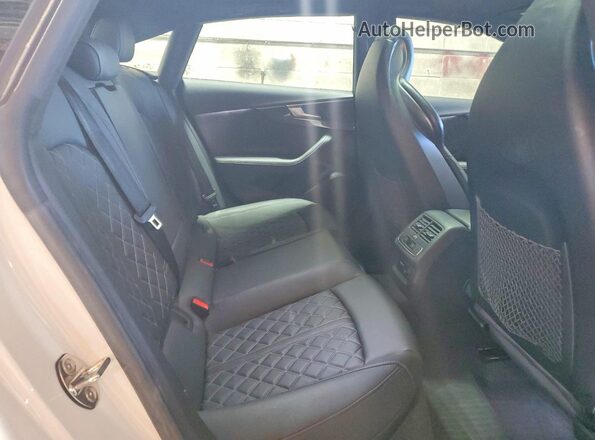 WAUB4CF57KA082546 2019 AUDI S5 White Rear seats view