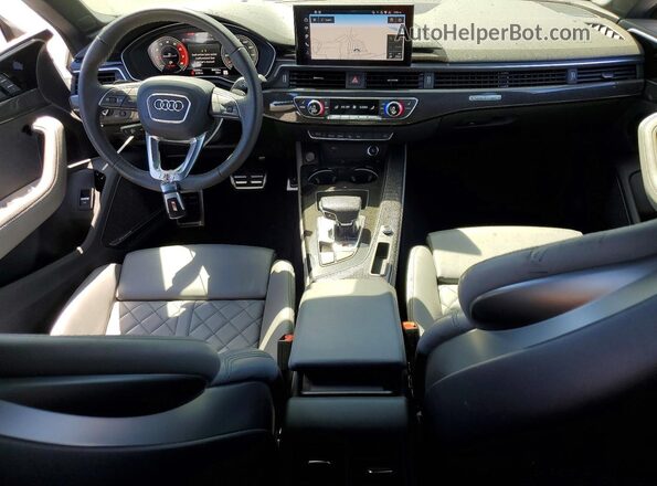 WAUB4CF58RA097941 2024 AUDI S5 White წინა პანელის ხედი