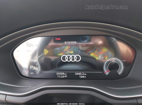 WAUB4CF59NA020859 2022 AUDI S5 Gray Rear seats view