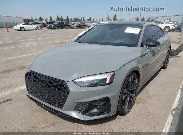 WAUB4CF59NA020859 2022 AUDI S5 Gray Front left