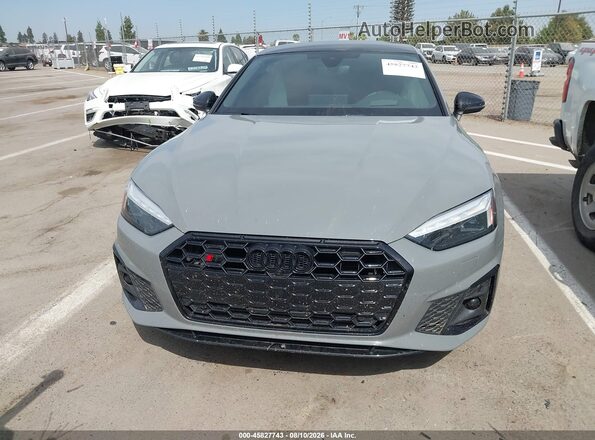 WAUB4CF59NA020859 2022 AUDI S5 Gray Rear interior view