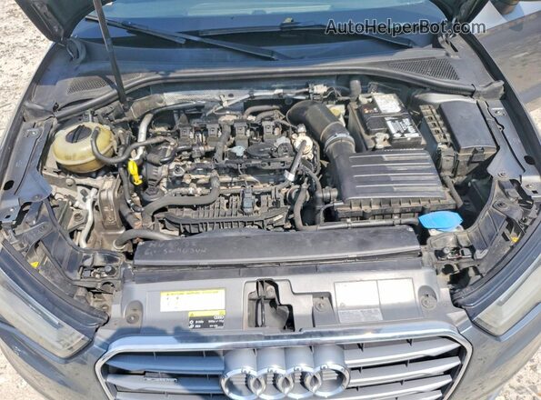 WAUB8GFF1G1068458 2016 AUDI A3 Gray Rear interior view