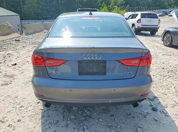 WAUB8GFF1G1068458 2016 AUDI A3 Gray Rear view
