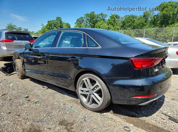 WAUB8GFF2H1009128 2017 AUDI A3 Black Հետևի ձախ